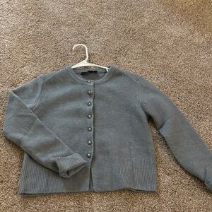 Zara sweater size small gray